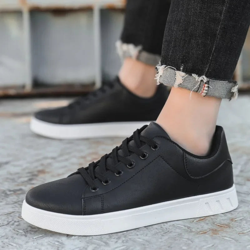 GEO Business Sneakers | Klassische Herren Business-Leder-Sneaker