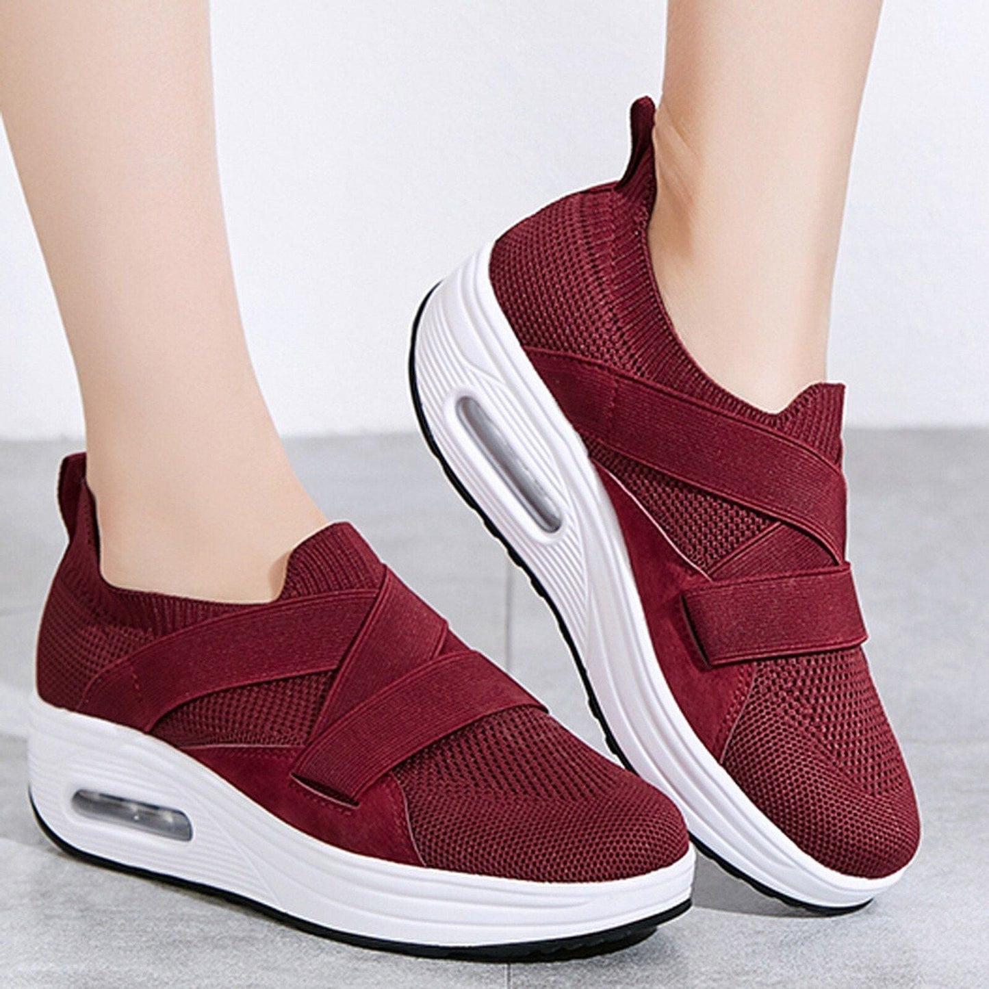 Gabora Sneakers | Ergonomische Slip on Damenschuhe für Einlage