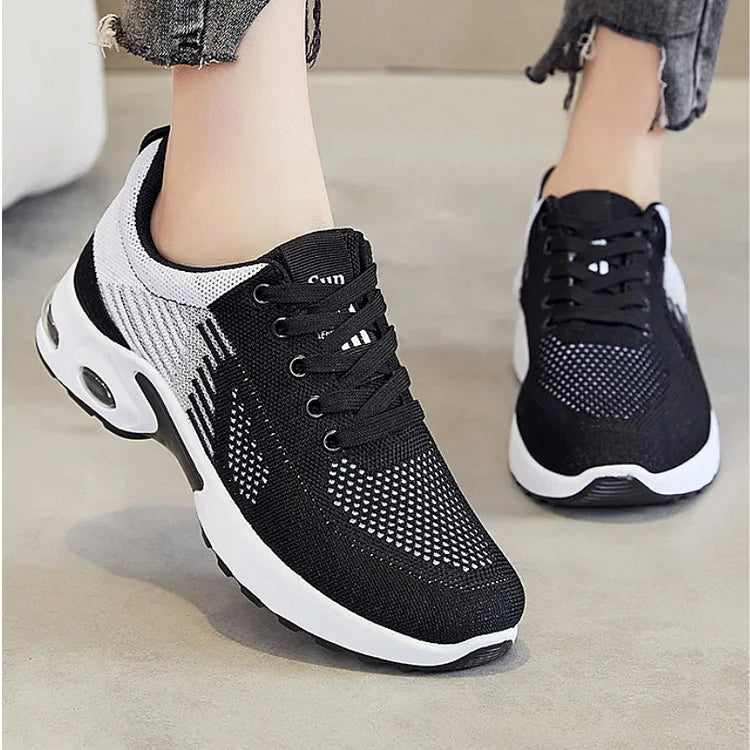 AktivSchuh Sneaker | Bequeme Ergonomische Leichte Mesh turnschuhe damen Für einlage