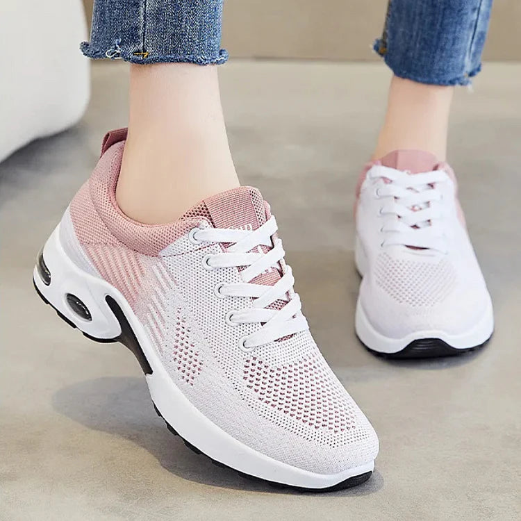 AktivSchuh Sneaker | Bequeme Ergonomische Leichte Mesh turnschuhe damen Für einlage
