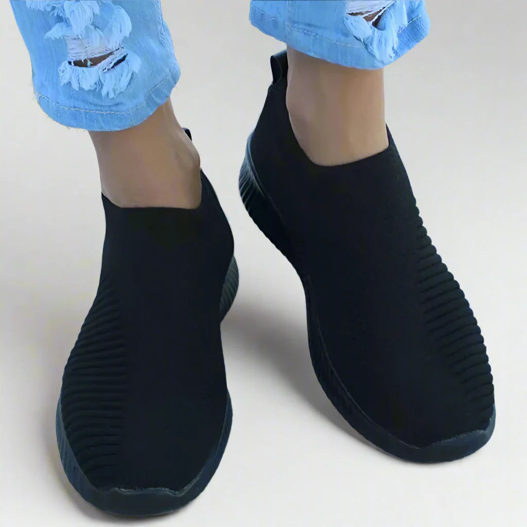 ECO slip in schuhe | Bequeme atmungsaktive Casual-Slip-On Schuhe für Damen