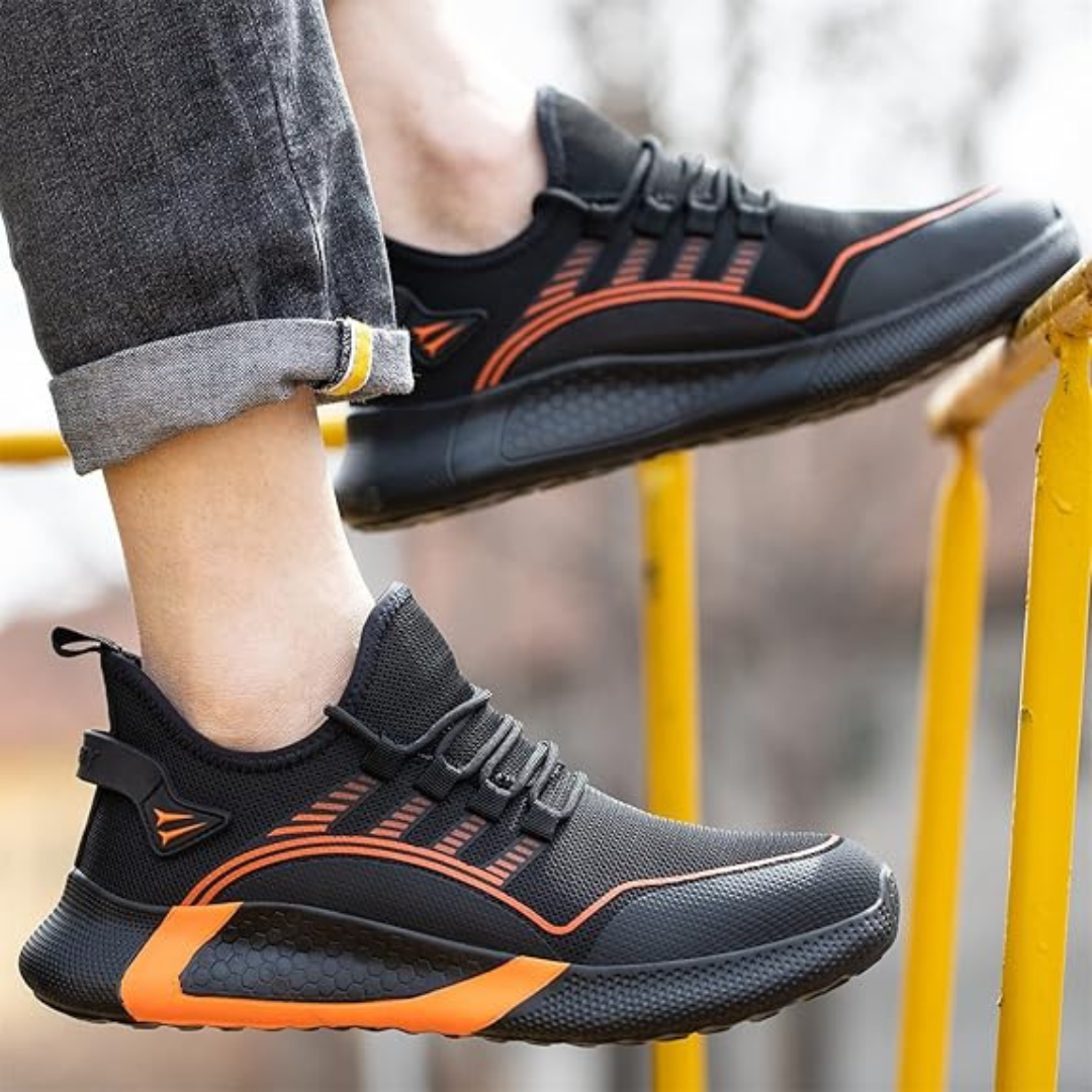 HW Herren Sicherheitsschuhe: Robuste, durchtrittsichere & atmungsaktive Sommerschuhe für Profis
