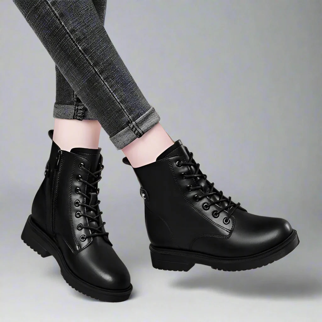 ECO stiefeletten | Comfortable outdoor Women's Thick soled ankle boots