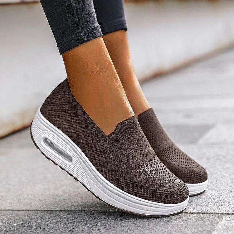 AktivSchuh Sneaker | Bequeme Ergonomische Leichte Slip-in Mesh turnschuhe damen Für einlage
