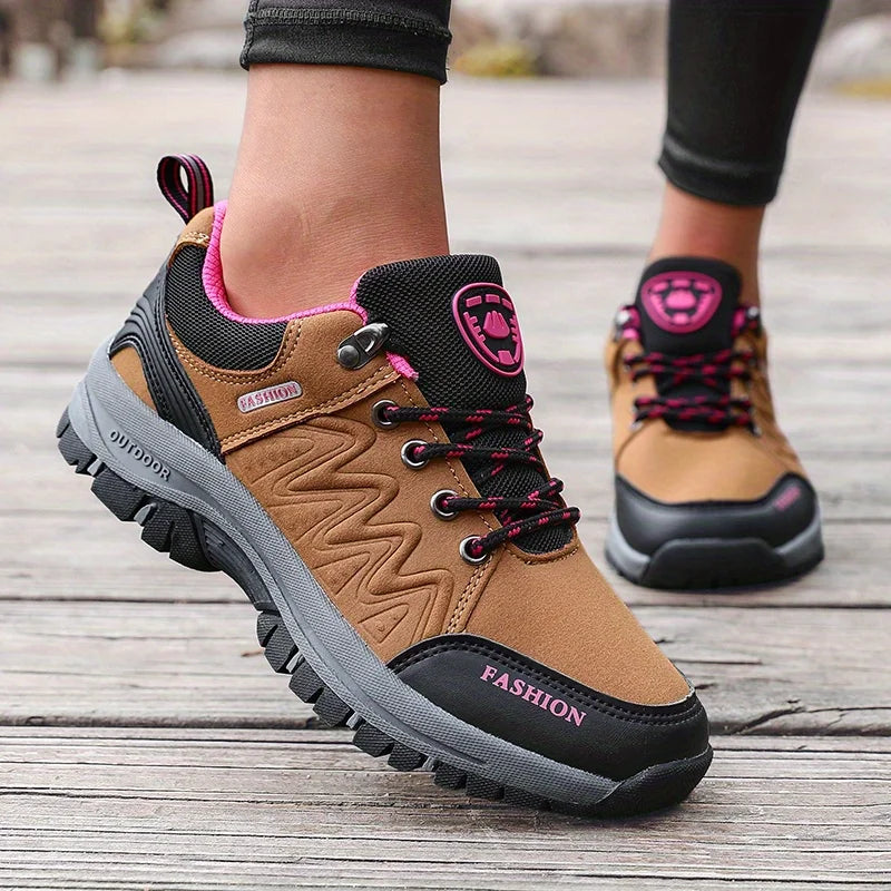 Eco trekkingschuhe | Ergonomische wasserdichte Wanderschuhe Damen für einlage