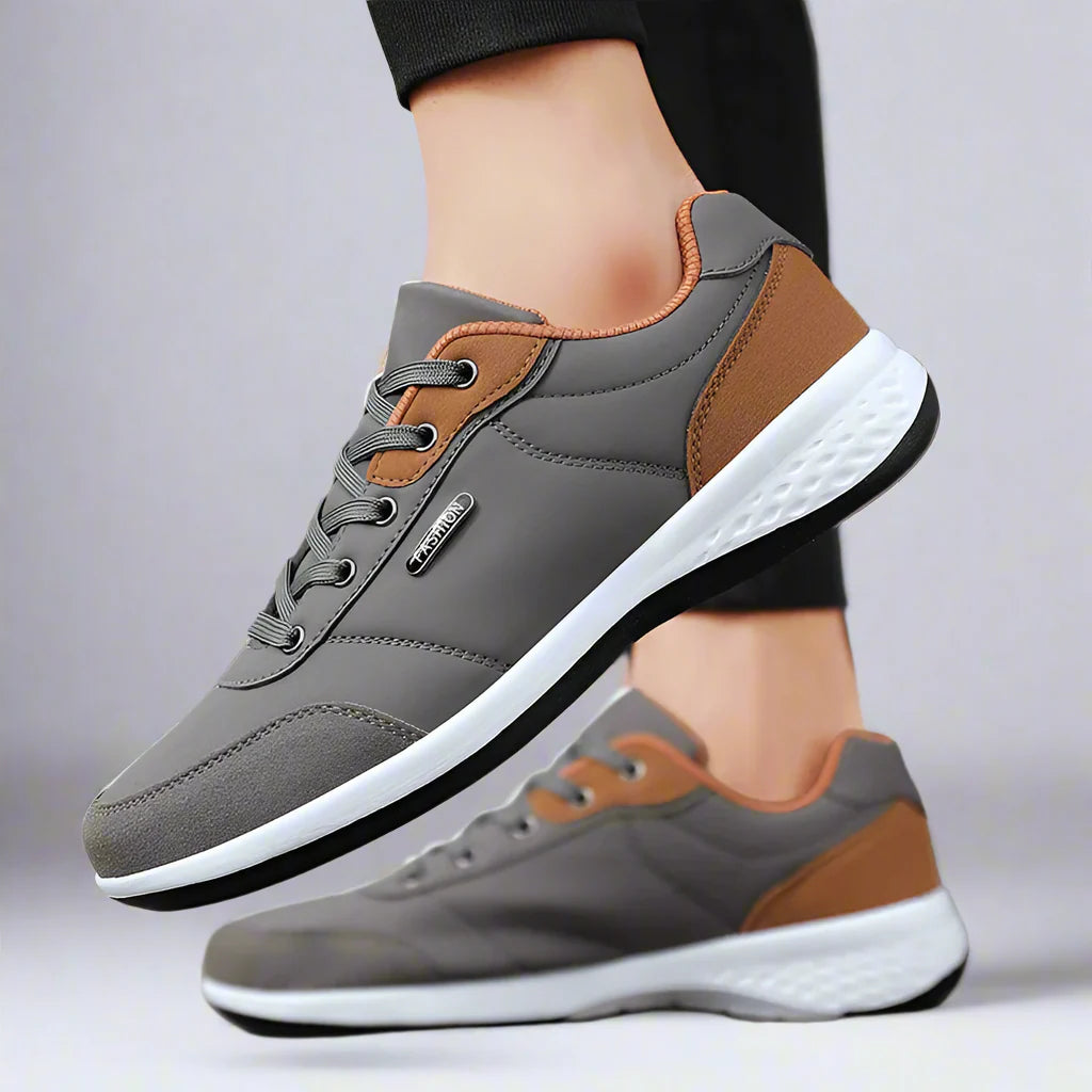 ECO freizeit sneakers | Leder Ergonomische Casual Sneakers für Herren