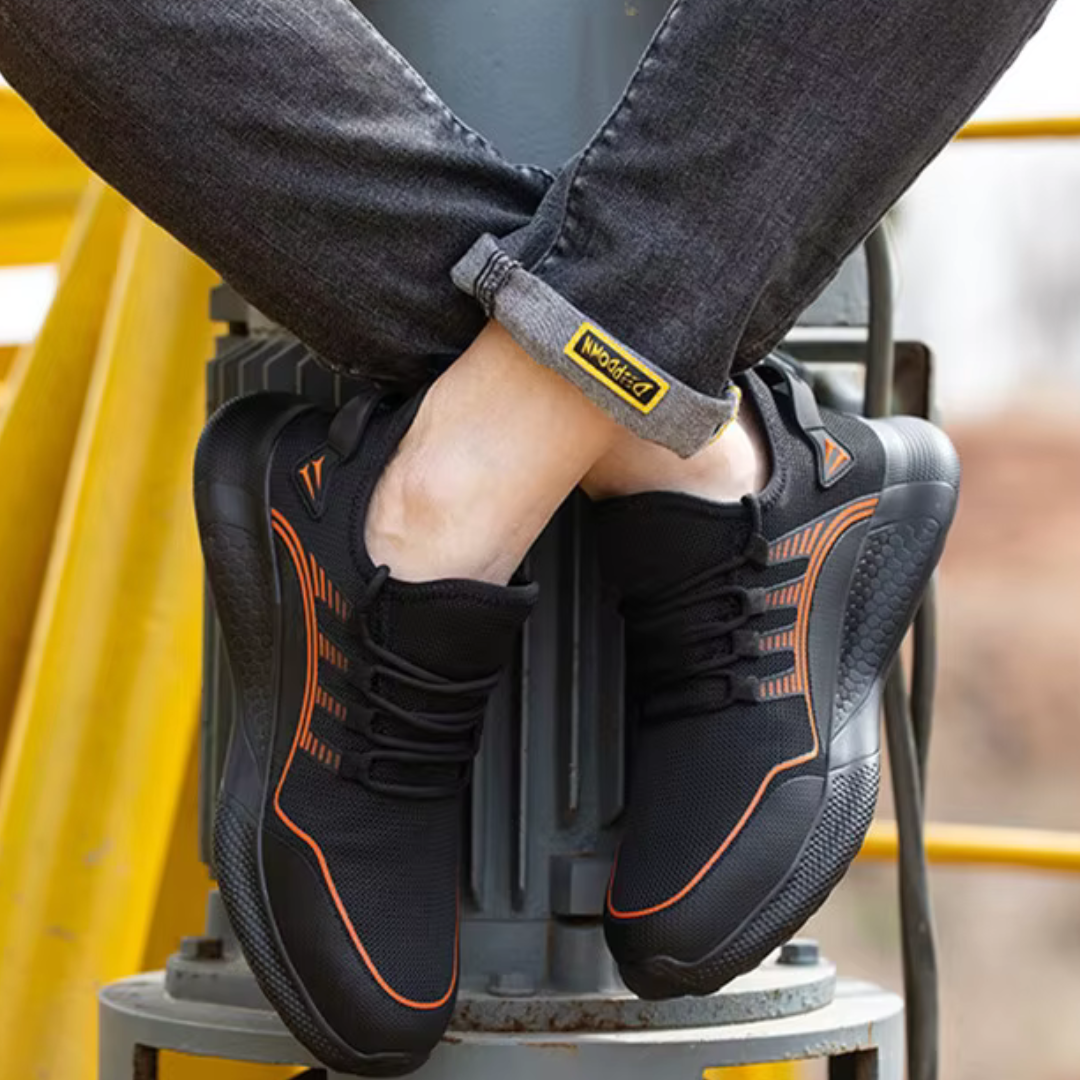 HW Herren Sicherheitsschuhe: Robuste, durchtrittsichere & atmungsaktive Sommerschuhe für Profis