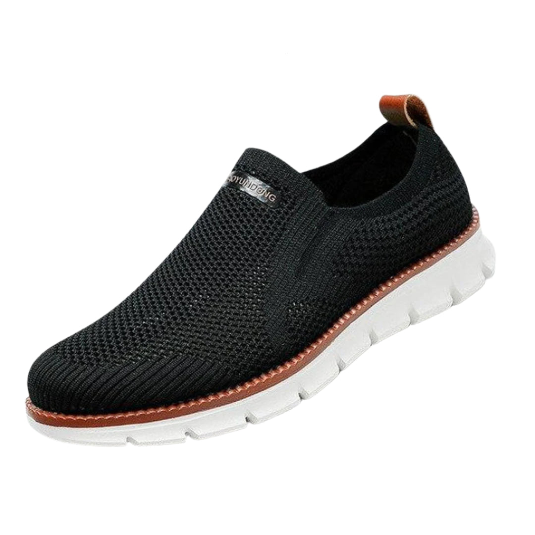 OrthoFit Slip-in Schuhe für Herren - Schmerzfreier Business-Sneaker für Arbeit & Freizeit
