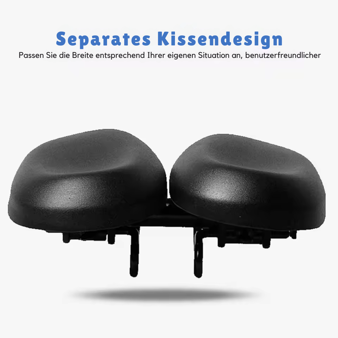 HW Noseless Fahrradsattel: Bequemer, Ergonomischer & Breiter Komfortsitz für Alle Fahrräder – Ideal für Lange Touren!