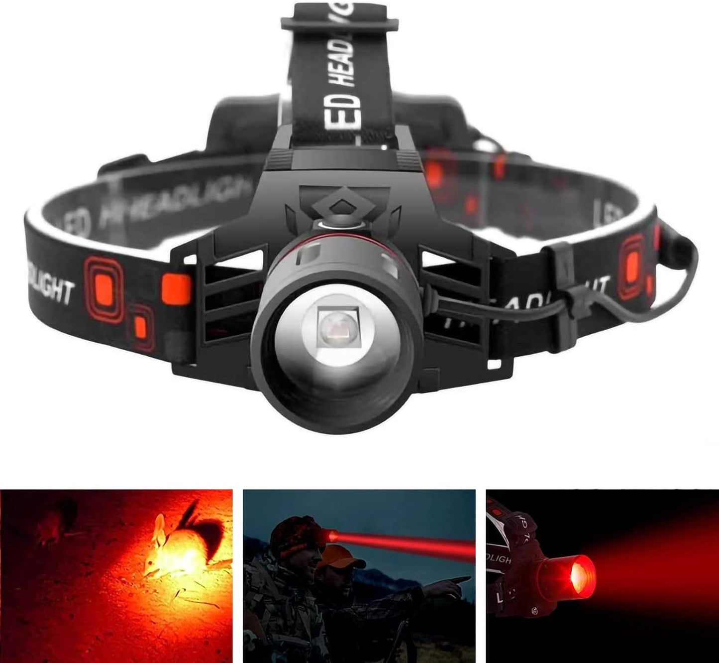 Stirnlampe für Outdoor - HeadLume LED & USB Aufladbar