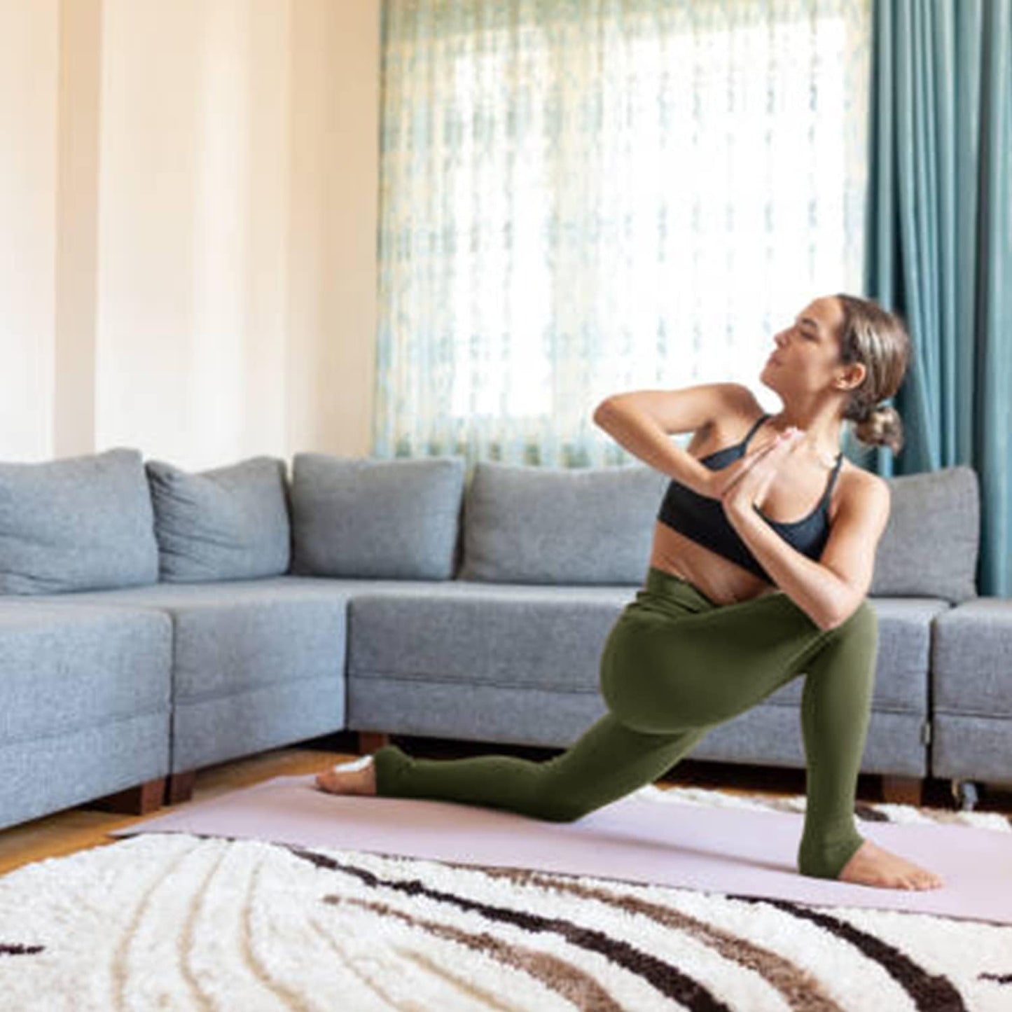LuxeFit High-Waisted Leggings - Selene | Hochtaillierte, bequeme Sportleggings