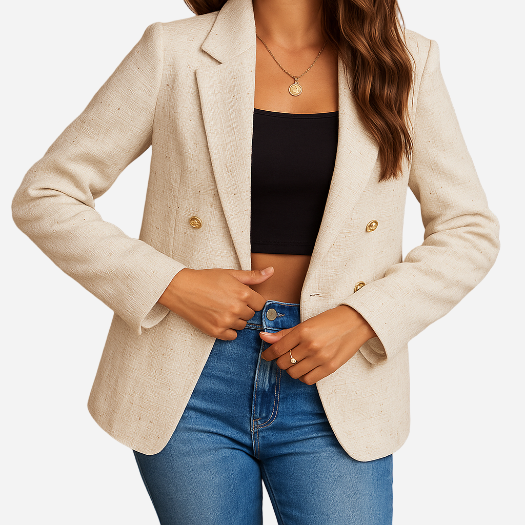 Blazer für Damen - Tailliert & Reverskragen für den Herbst/Winter