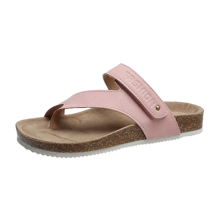 Deichma Zehentrenner | Bequeme Ergonomische Sandalen für Damen
