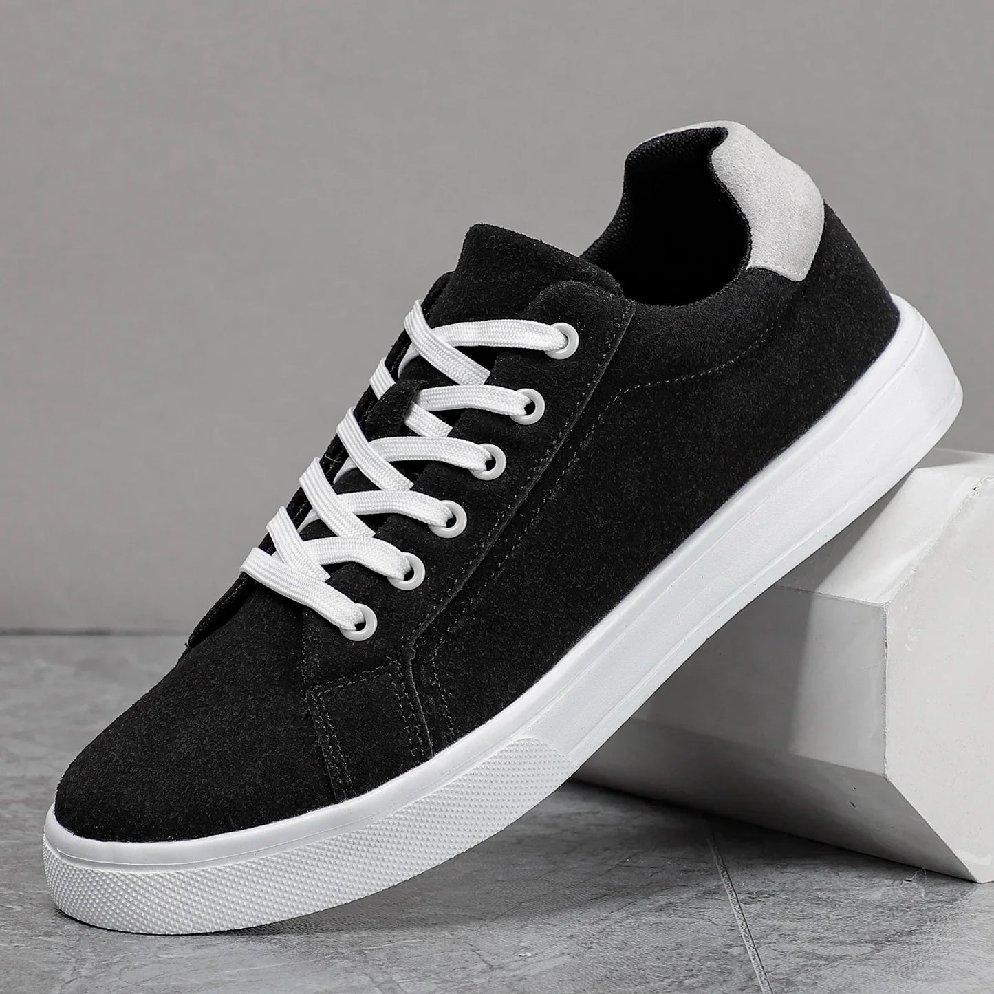 GEO Business Sneakers | Bequeme glatte Business-Sneaker für Herren