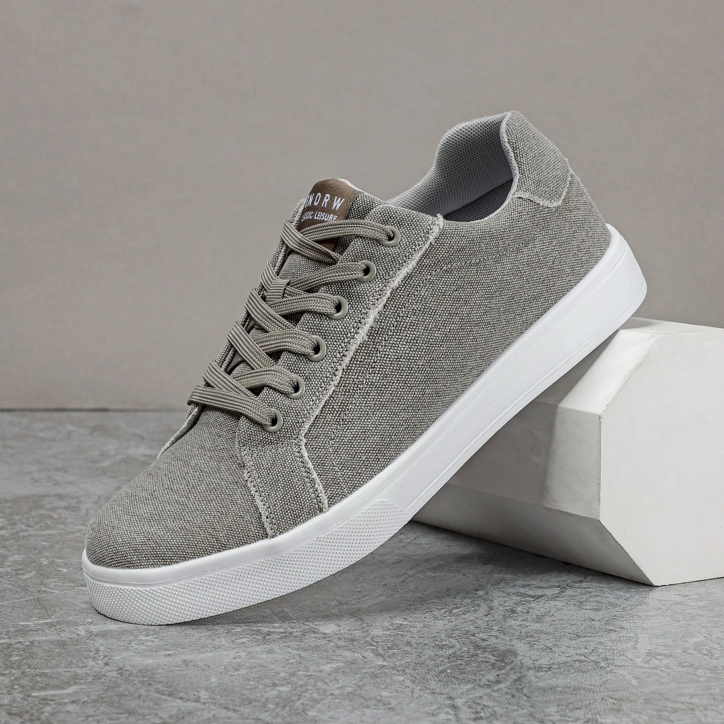 GEO Business Sneakers | Bequeme glatte Business-Sneaker für Herren