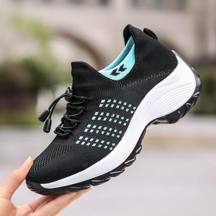 AktivSchuh Sneaker | Premium Ergonomische bequeme Slip-in Mesh turnschuhe damen Für einlage