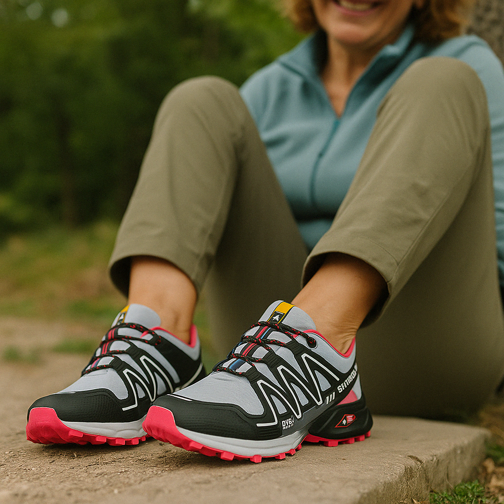 OrthoTrek Wanderschuhe für Herren - Orthopädischer Lauf- & Wanderschuh