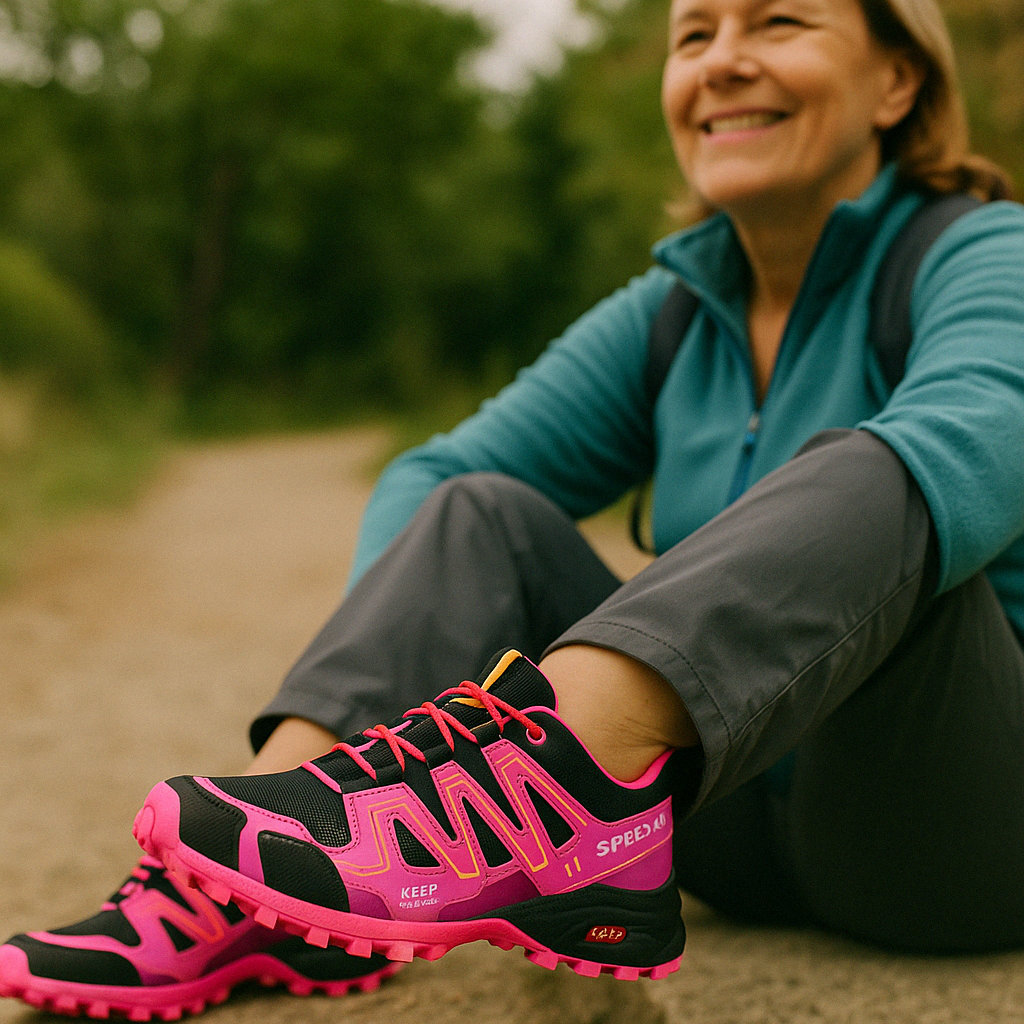 OrthoTrek Wanderschuhe für Herren - Orthopädischer Lauf- & Wanderschuh