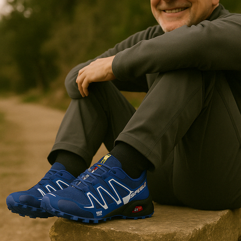 OrthoTrek Wanderschuhe für Herren - Orthopädischer Lauf- & Wanderschuh