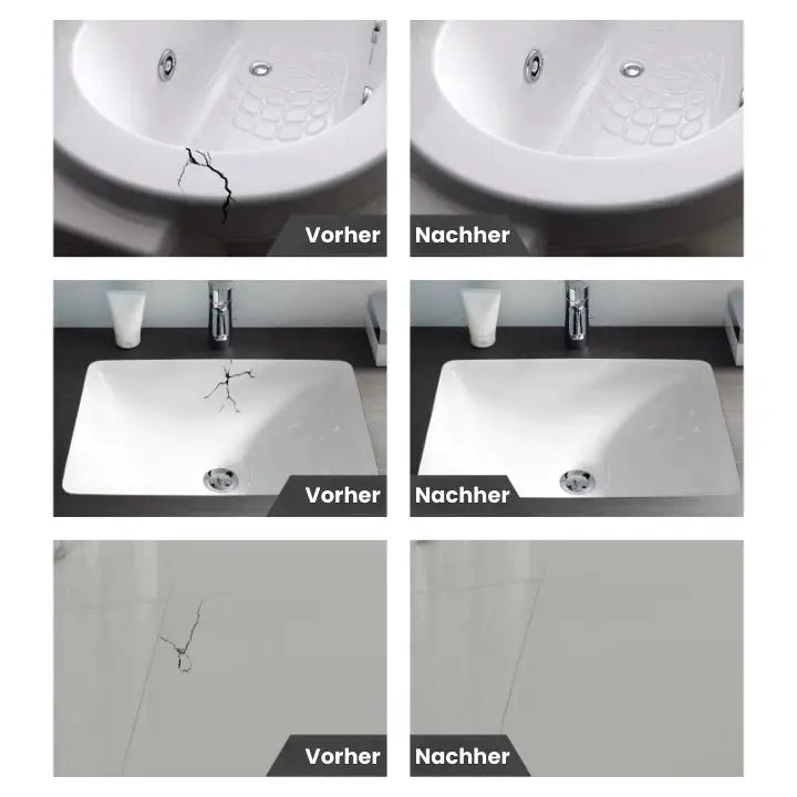 Fliesen Reparaturpaste: Schnelle & Effektive Reparatur für Risse und Absplitterungen – Für ein makelloses Zuhause