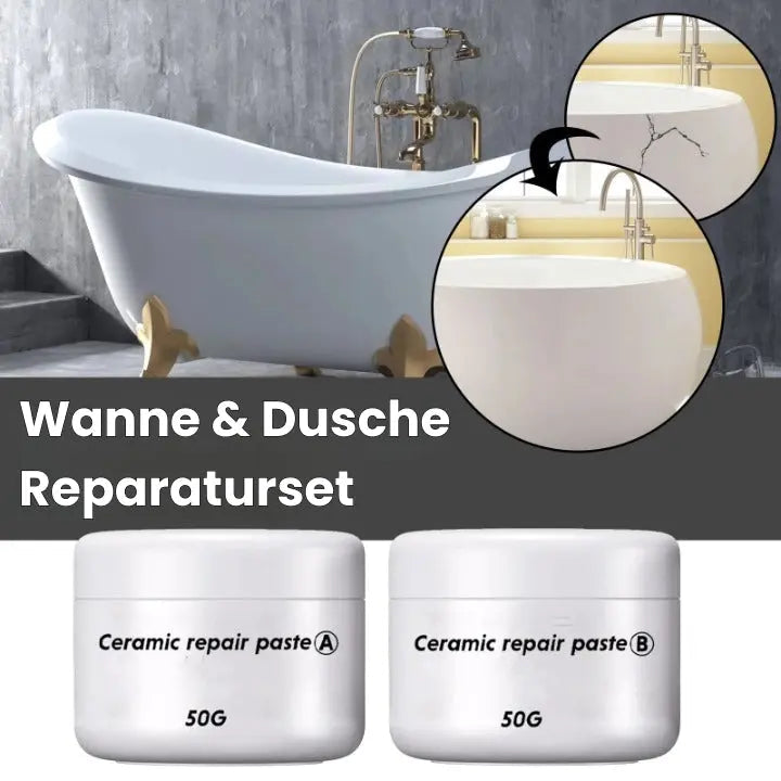 Fliesen Reparaturpaste: Schnelle & Effektive Reparatur für Risse und Absplitterungen – Für ein makelloses Zuhause