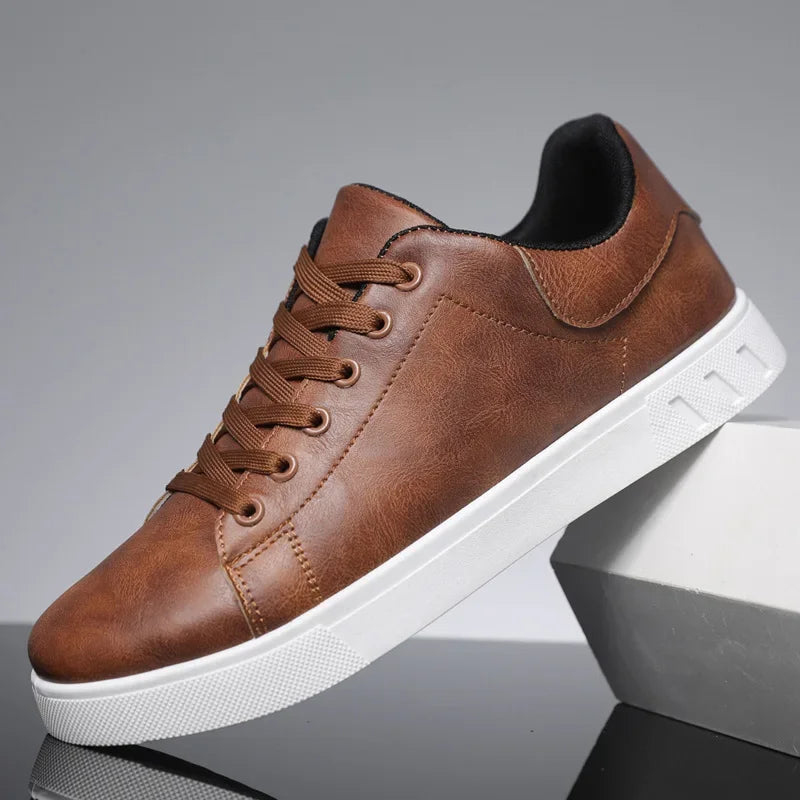 GEO Business Sneakers | Klassische Herren Business-Leder-Sneaker