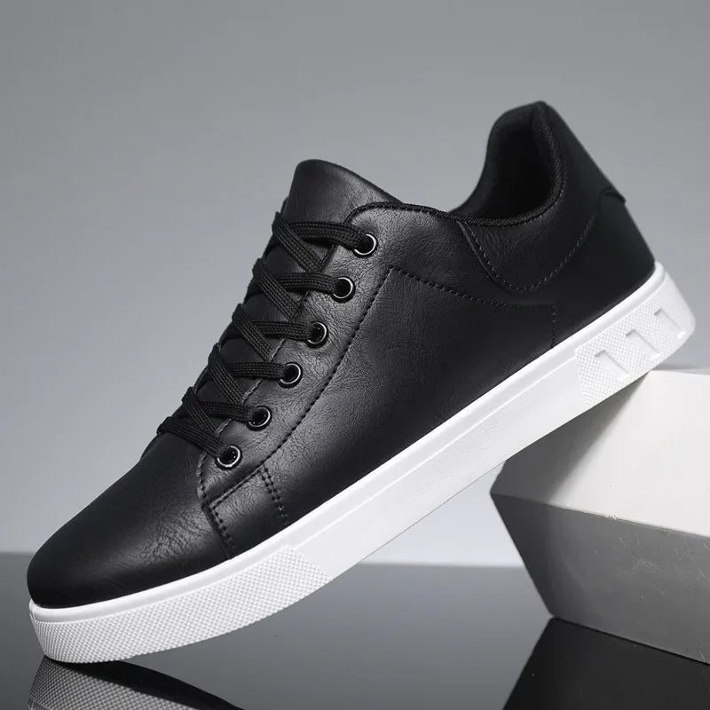 GEO Business Sneakers | Klassische Herren Business-Leder-Sneaker