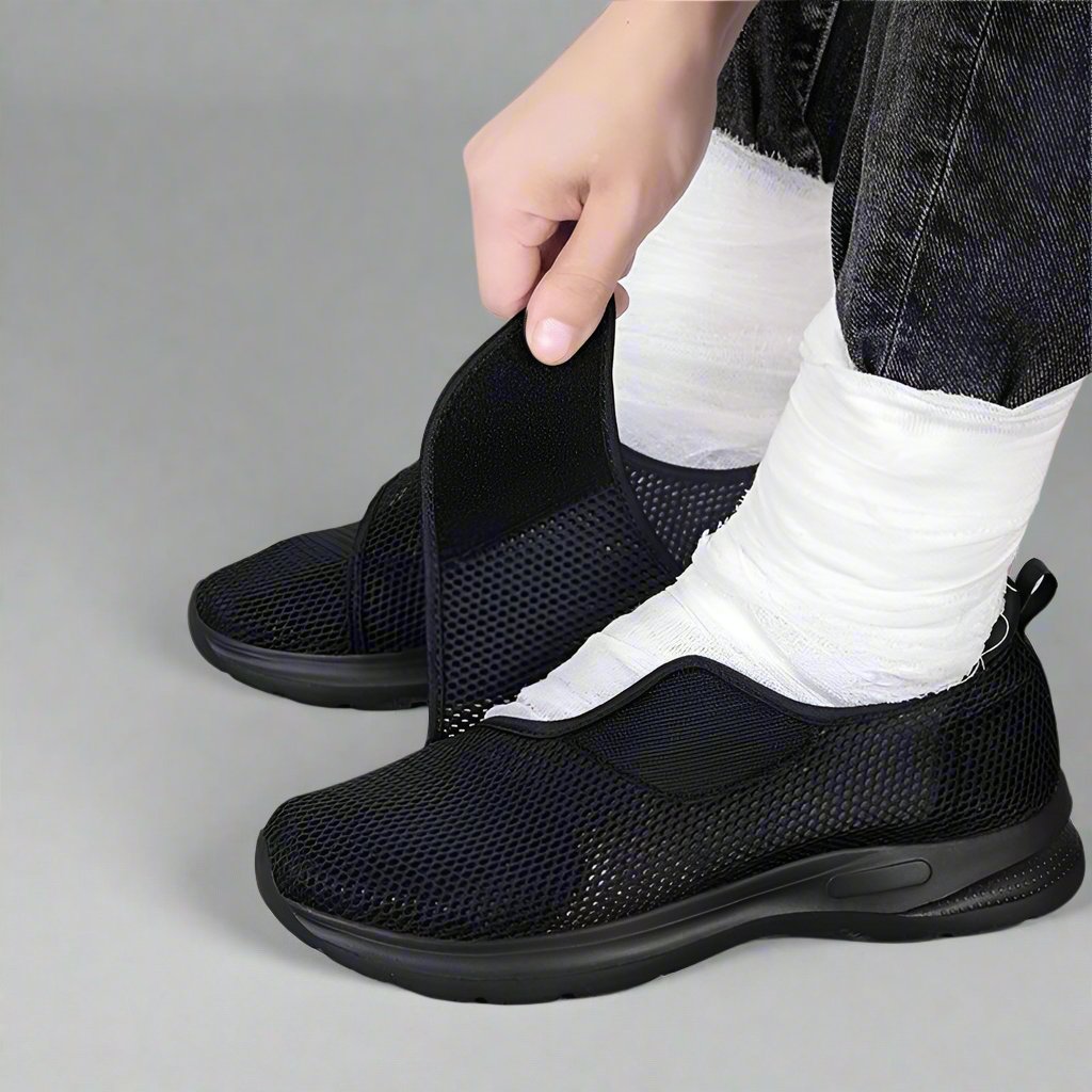 Damenschuhe mit Klettverschluss für den Alltag