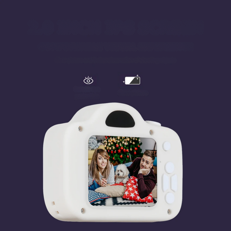 KidCapture Digitale Kinderkamera - 1080p HD mit Farbbildschirm, perfekt für Jungen und Mädchen | Fotografie-Spaß für Kinder