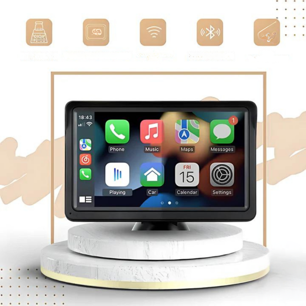 DriveSmart: Naadloze Apple CarPlay & Android Auto Integratie