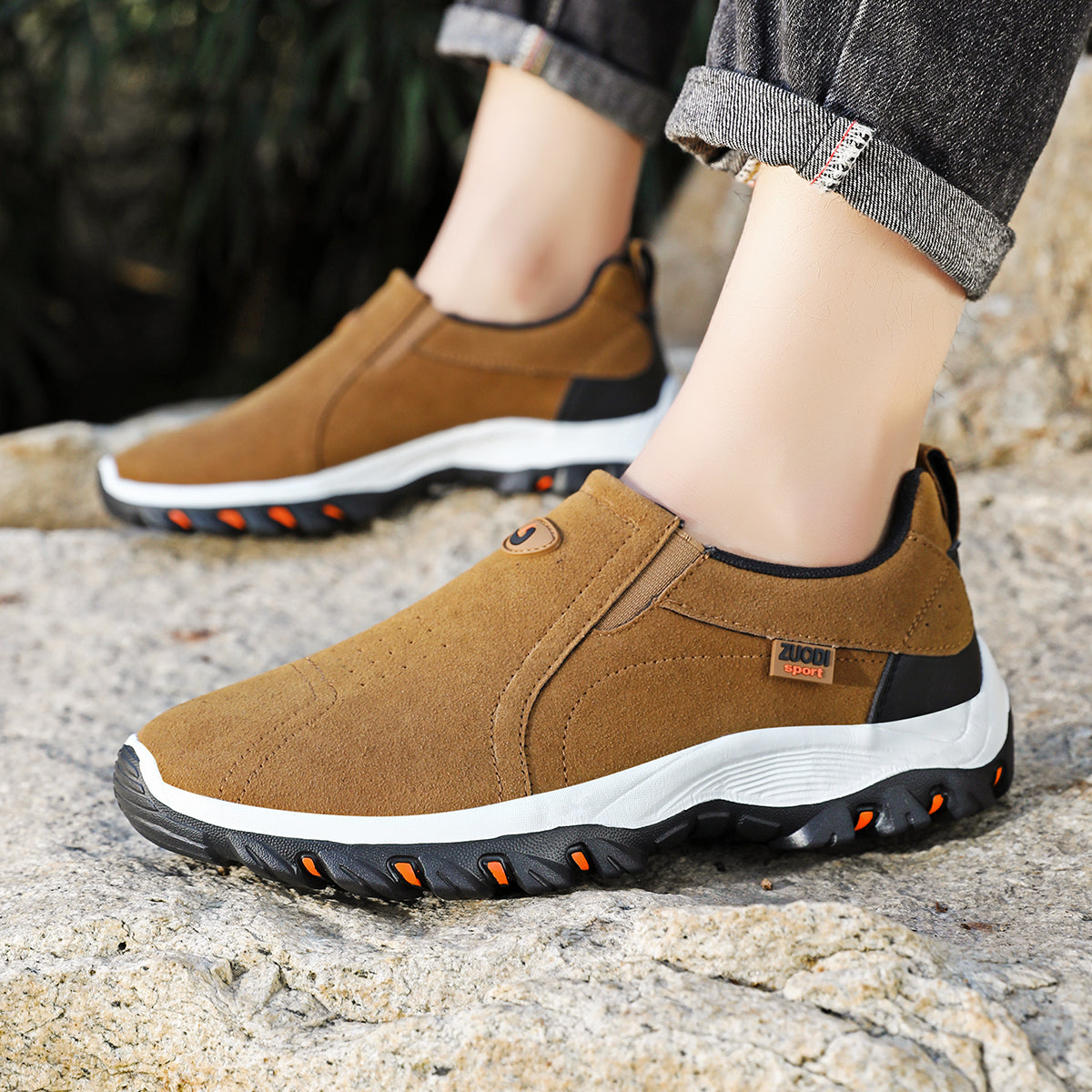 OrthoSlip Sneaker für Herren - Ergonomischer Schuh zur Schmerzlinderung