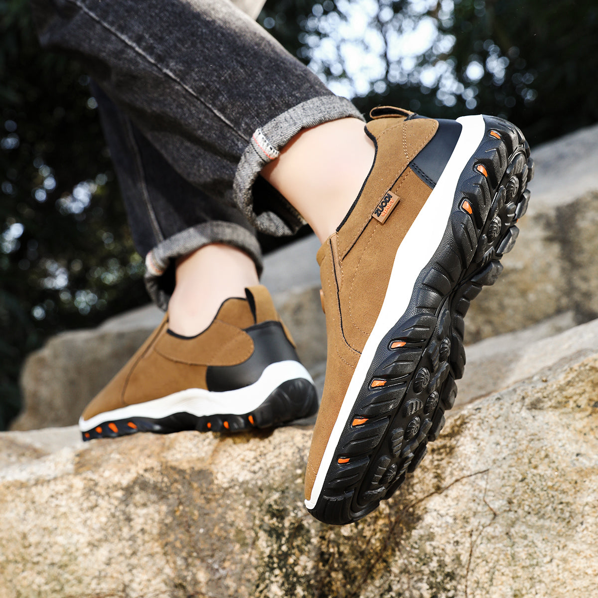 OrthoSlip Sneaker für Herren - Ergonomischer Schuh zur Schmerzlinderung