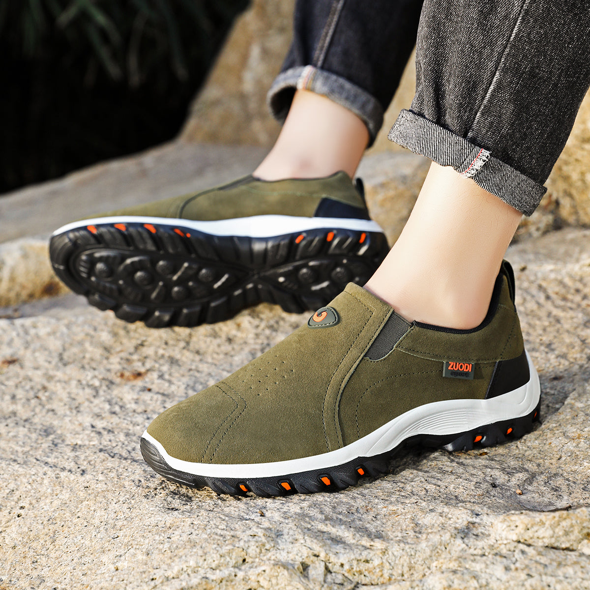 OrthoSlip Sneaker für Herren - Ergonomischer Schuh zur Schmerzlinderung