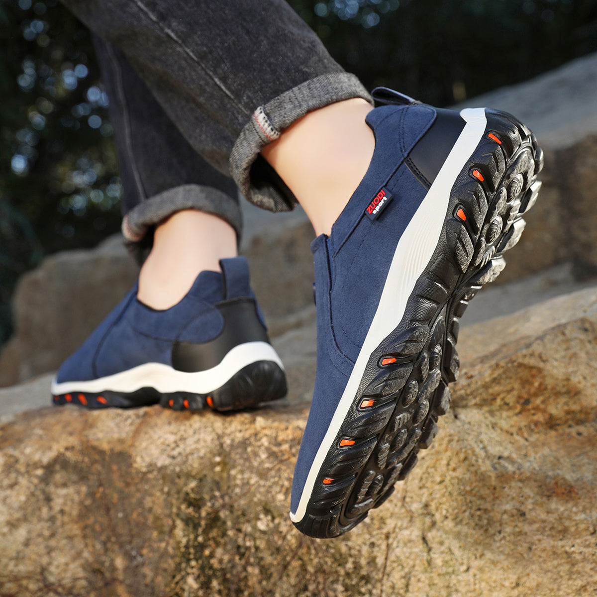 OrthoSlip Sneaker für Herren - Ergonomischer Schuh zur Schmerzlinderung