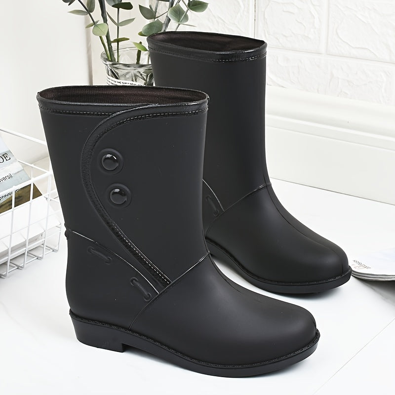 Modische Damen-Regenstiefel für den Herbst: Wasserfest & Komfortabel – Perfekt für jedes Wetter!
