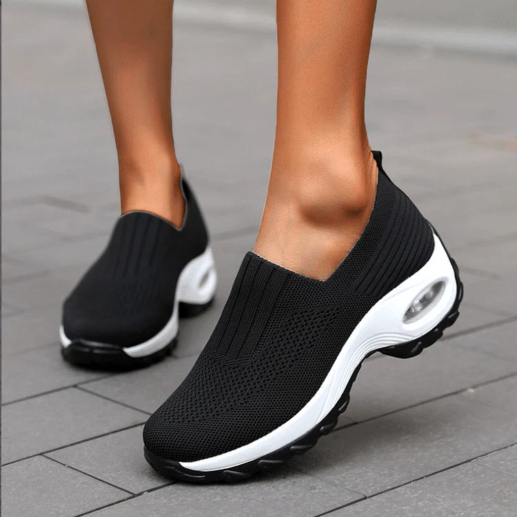 AktivSchuh Sneaker | Bequeme Ergonomische Leichte Slip-in Mesh turnschuhe damen Für einlage