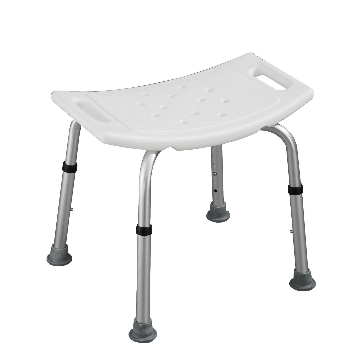 Duschhocker für Senioren, höhenverstellbar & rutschfest – FlexiSeat Duschstuhl als sichere Badehilfe