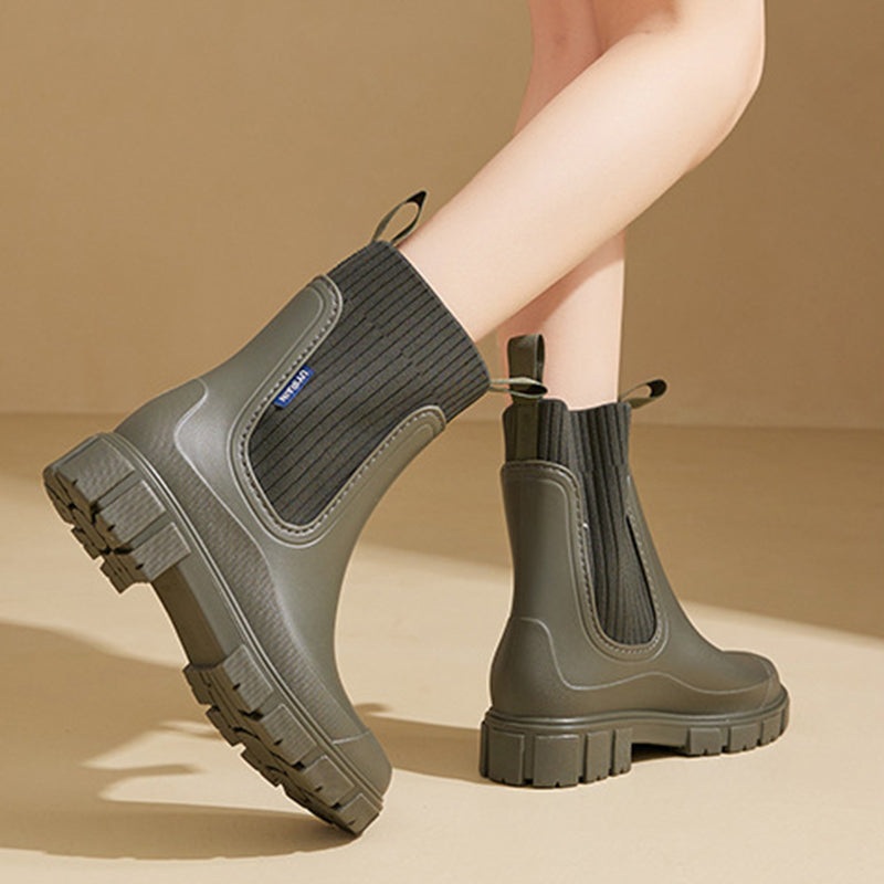 Modische Damen-Regenstiefel für den Herbst: Wasserdicht, warm & rutschfest für Komfort und Stil