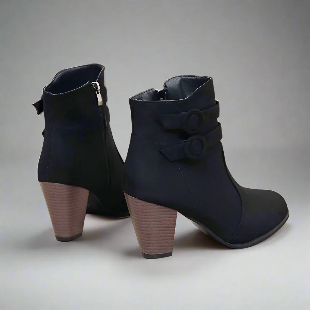 ECO stiefeletten | Premium Retro-Stiefeletten mit Absatz für Damen