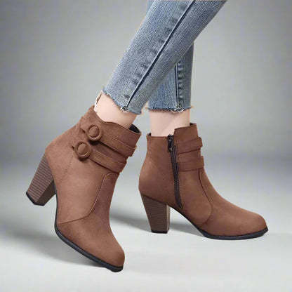 ECO stiefeletten | Premium Retro-Stiefeletten mit Absatz für Damen
