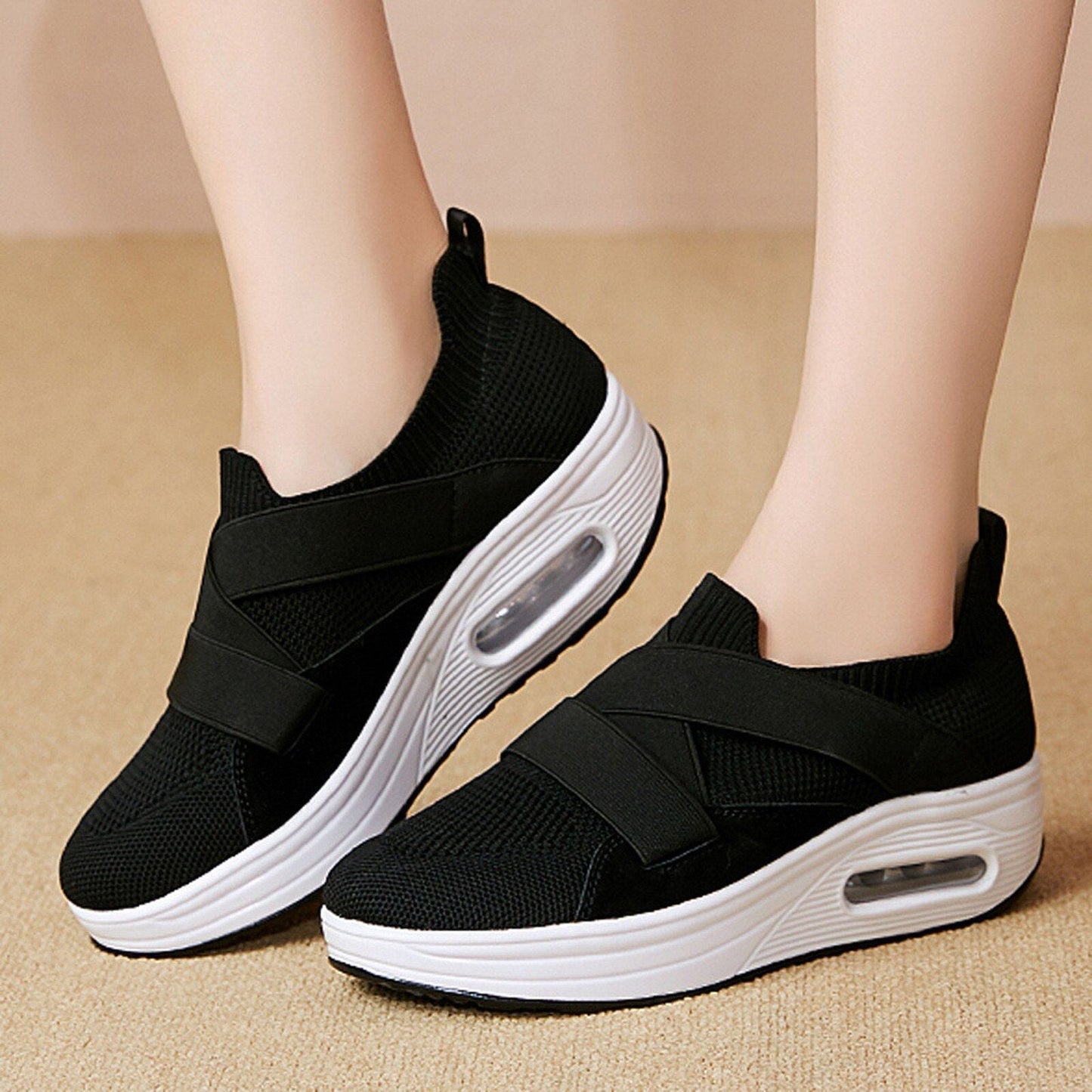 Gabora Sneakers | Ergonomische Slip on Damenschuhe für Einlage
