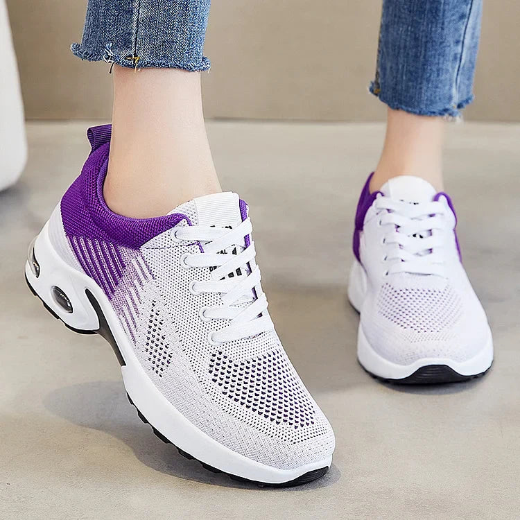 AktivSchuh Sneaker | Bequeme Ergonomische Leichte Mesh turnschuhe damen Für einlage