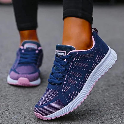 AktivSchuh Sneaker | Bequeme Ergonomische Leichte Mesh turnschuhe damen Für einlage