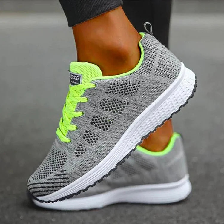 AktivSchuh Sneaker | Bequeme Ergonomische Leichte Mesh turnschuhe damen Für einlage
