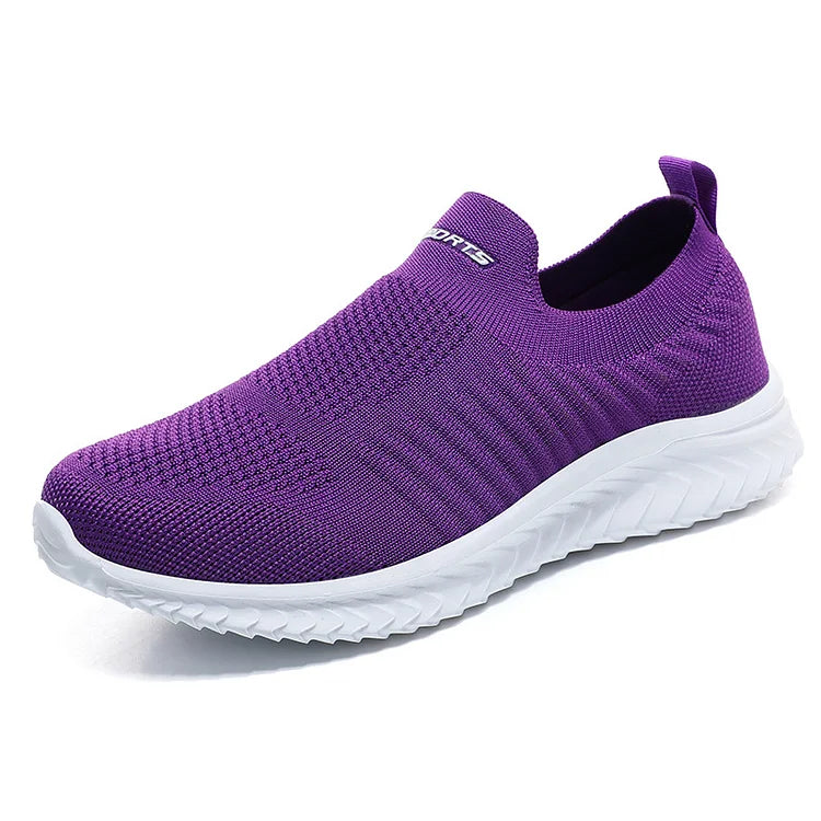 AktivSchuh Sneaker | Bequeme Ergonomische Leichte Slip-in Mesh turnschuhe damen Für einlage