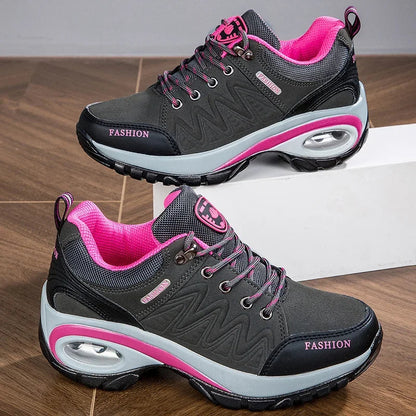 Eco trekkingschuhe | Ergonomische wasserdichte Wanderschuhe Damen für einlage
