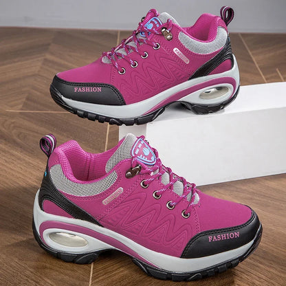 Eco trekkingschuhe | Ergonomische wasserdichte Wanderschuhe Damen für einlage