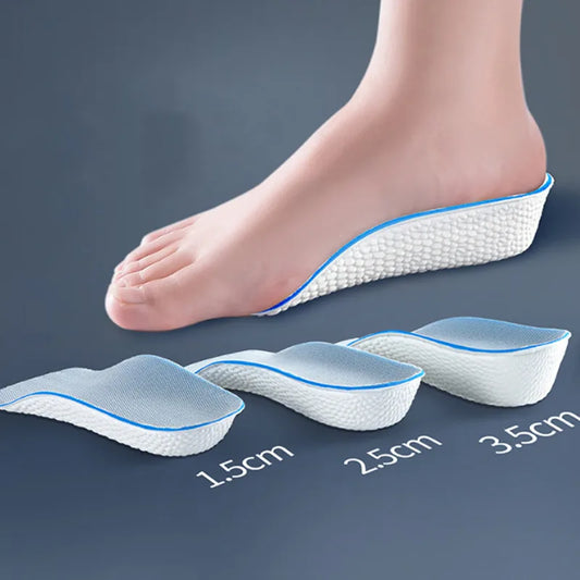 ComfortStride | Unsichtbare orthopädische Einlegesohlen mit erhöhter Fußsohle
