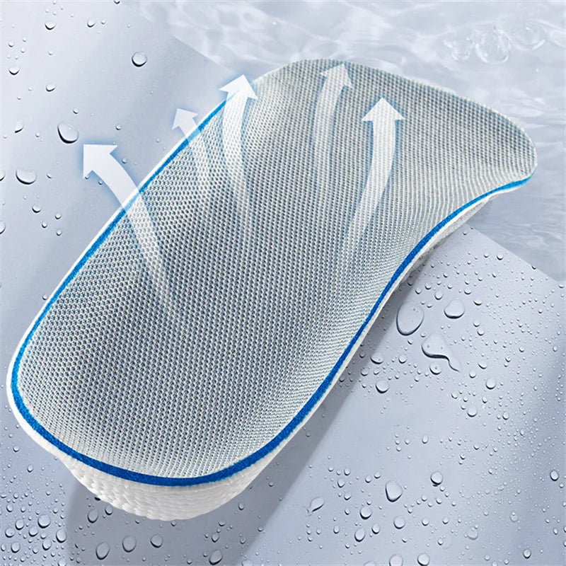 ComfortStride | Unsichtbare orthopädische Einlegesohlen mit erhöhter Fußsohle
