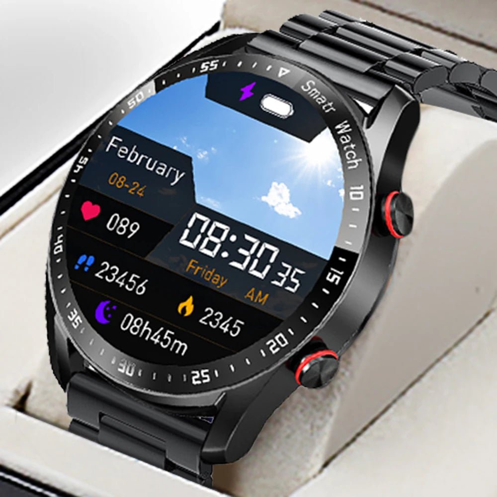 GlucoseGuard Smartwatch: Schmerzfreie Blutzuckermessung & Gesundheitsmonitor